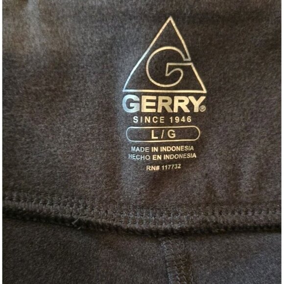 Gerry Womens Thick Pants Stretch Fleece Gray Large Zipper Pockets 30 X 27 BG9747 - Picture 7 of 9